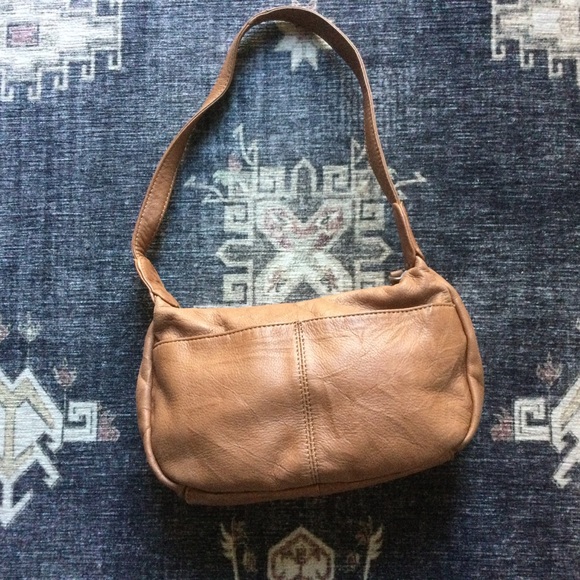 Leather Stone Mountain Baguette Bag - Picture 2 of 4